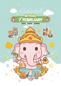 Ganesha x February 7 Birthday
