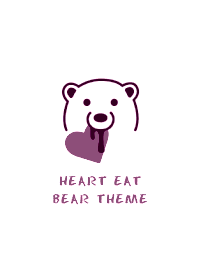 HEART EAT BEAR THEME 149