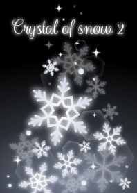 Crystal of snow2(black)