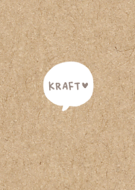 Do not get tired of theme.Kraft paper.