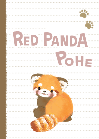 小熊貓Pohe  簡約筆記本風 2