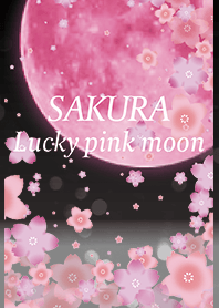 Black Gray : Sakura pink moon