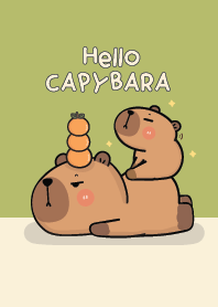 คาปิบาร่า สีเขียวกรีน!