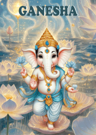 Ganesha, blue, millionaire, rich,