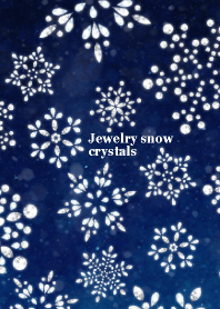 Jewelry snow crystals