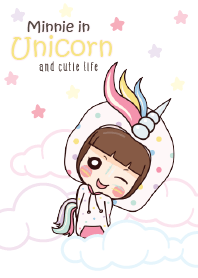Minnie in Unicorn and cutie life