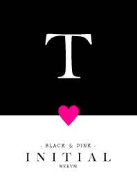 INITIAL T -BLACK&PINK-