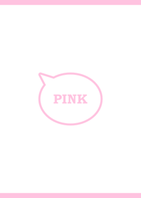 Simple White & Pink No.1-5