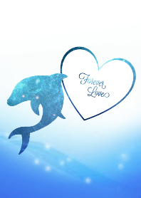 ♥ペア♥Dolphin Heart Heart Ver.