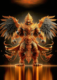 พญาครุฑทรงอำนาจพิทักษ์บารมี