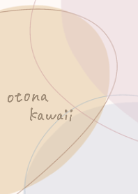 Simple gentle colors and lines