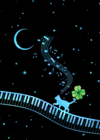 幸運を呼ぶ尾曲がり猫～play Music～