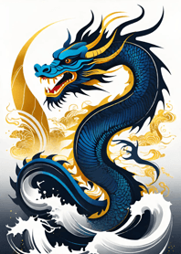 Dragon brings wealth 00CCC0