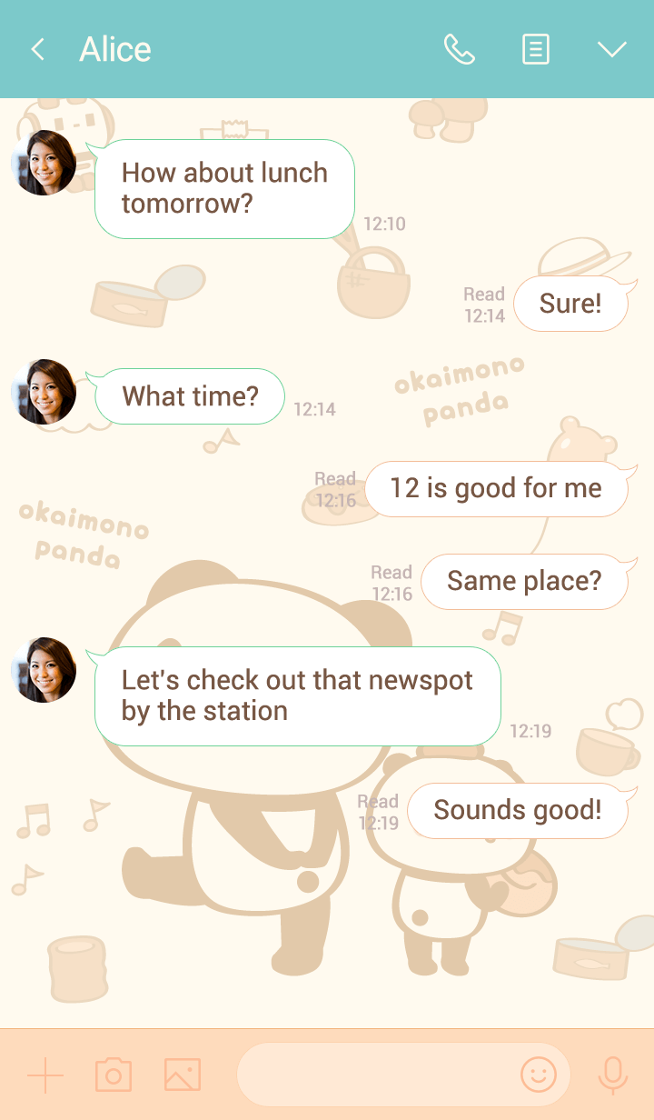 Line クリエイターズ着せかえ お買いものパンダ Line クリエイターズ着せかえ お買いものパンダ