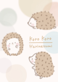 ふんわりくすみころころハリネズミ