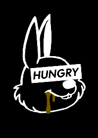 HUNGRY RABBIT -BLACK- THEME 54