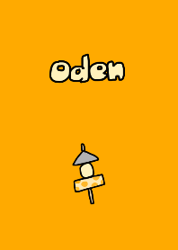 Cute theme of oden