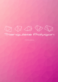 Triangulate Polygon - Pink .