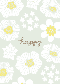 White flower and white floret12 Japan