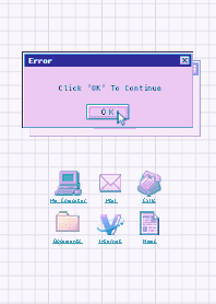 オールドコンピューター 2 (CR) パープル 3
