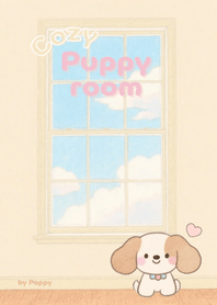 Cozy puppy room