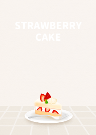 午茶時間-草莓蛋糕