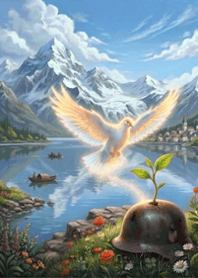 stampAI-Peace Dove-TyouDy