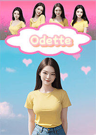 Odette Yellow shirt,jeans Pi02