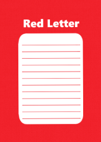 Red letter