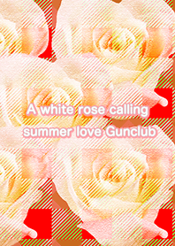 夏の恋を呼ぶ白い薔薇ガンクラブ