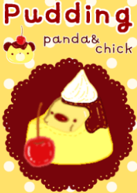 Panda chick pudding
