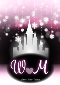 W&M-Initial-Snow Castle-Baby pink