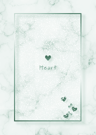 Simple Heart and Marble bluegreen05_2