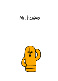 Cute theme of haniwa