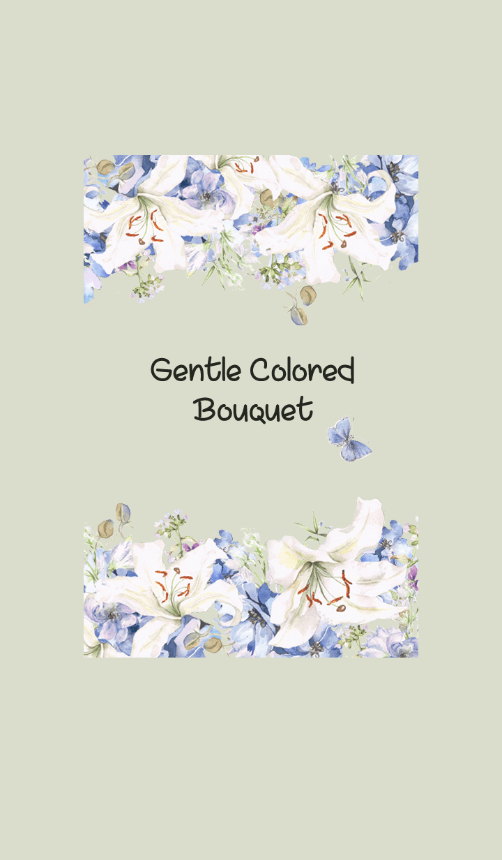 gentle colored bouquet 5
