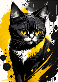 Cute black cat   eD71Ed