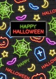 happy halloween-neon-colorful2