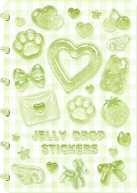 JELLY DROP STICKERS -  CF-15