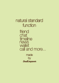 natural standard function -B/O-