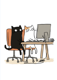 This is Cat's Work From Home