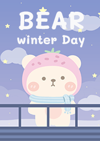 Bear on winter day!