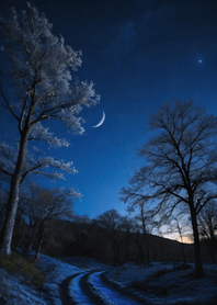 Bright Moon and Dawn F3e09d