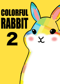 Colorful rabbit 2