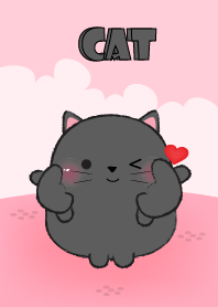 Love You Black Cat