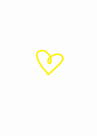 手書きのゆるかわ黄色ハートのきせかえ Line 着せかえ Line Store 手書きのゆるかわ黄色ハートのきせかえ Line 着せかえ Line Store