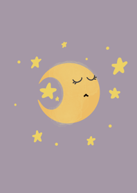 Black cat and moon :)