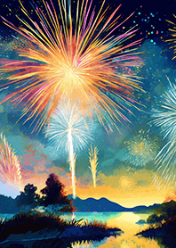 Beautiful Fireworks Theme#796