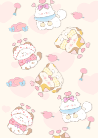 Fat Miao Three Hearts1