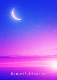 Beautiful Healing-PINK SUNSET MOON 14