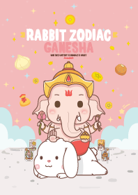 Ganesha & Rabbit Zodiac : Fortune